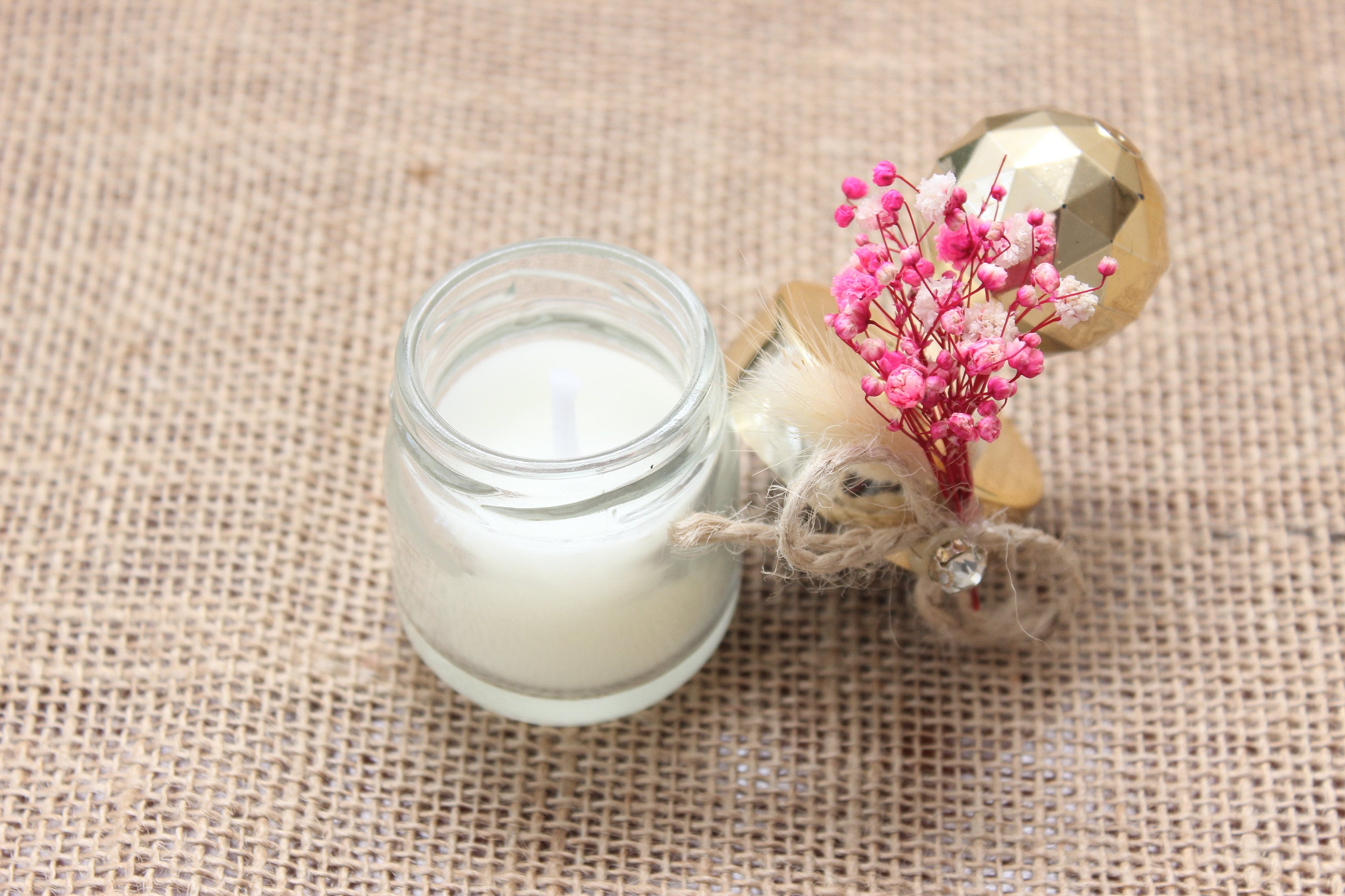 Bottle Candle Favors for Guest Gifts