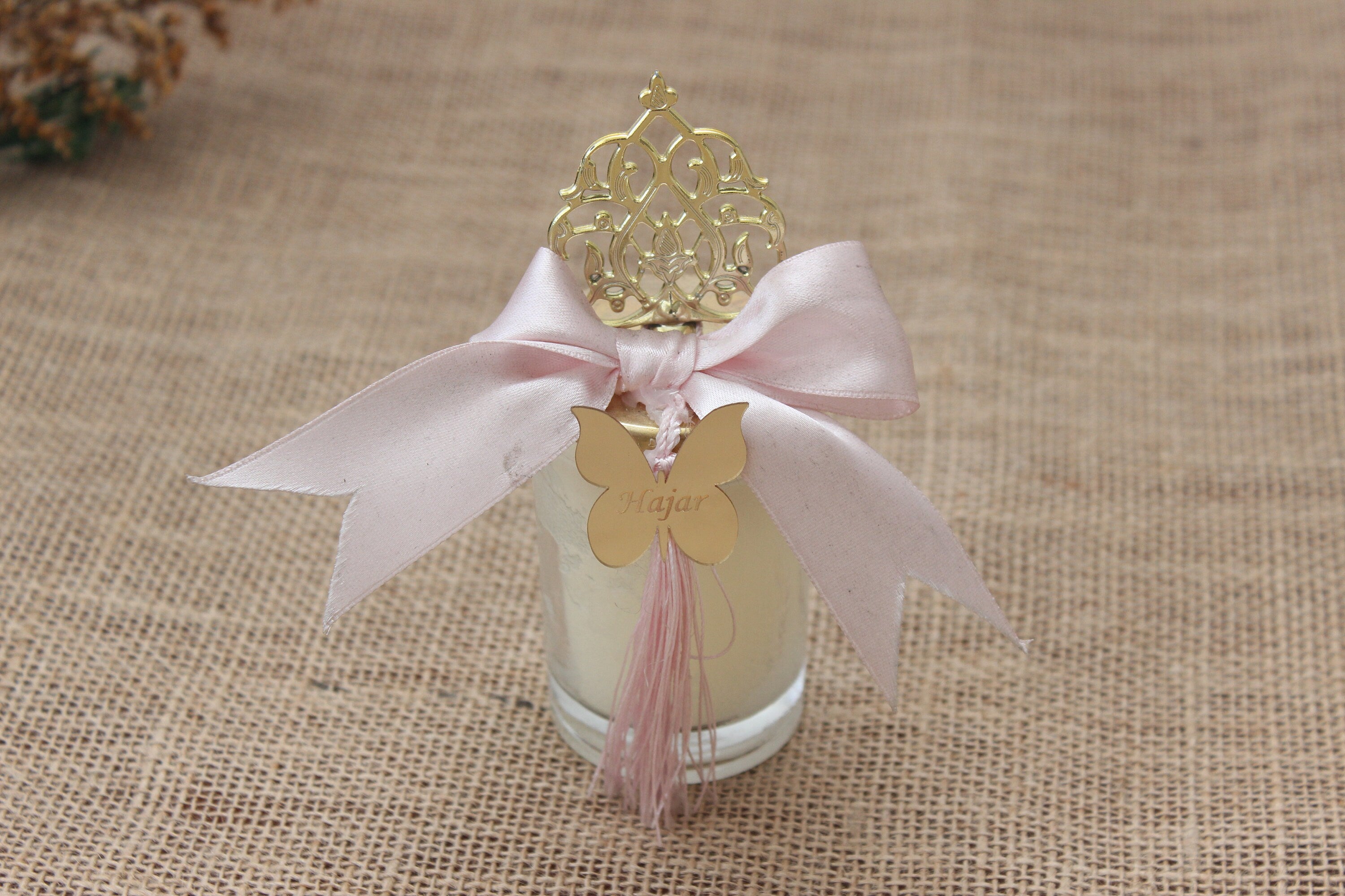 Bottle Candle Favors for Guest Gifts