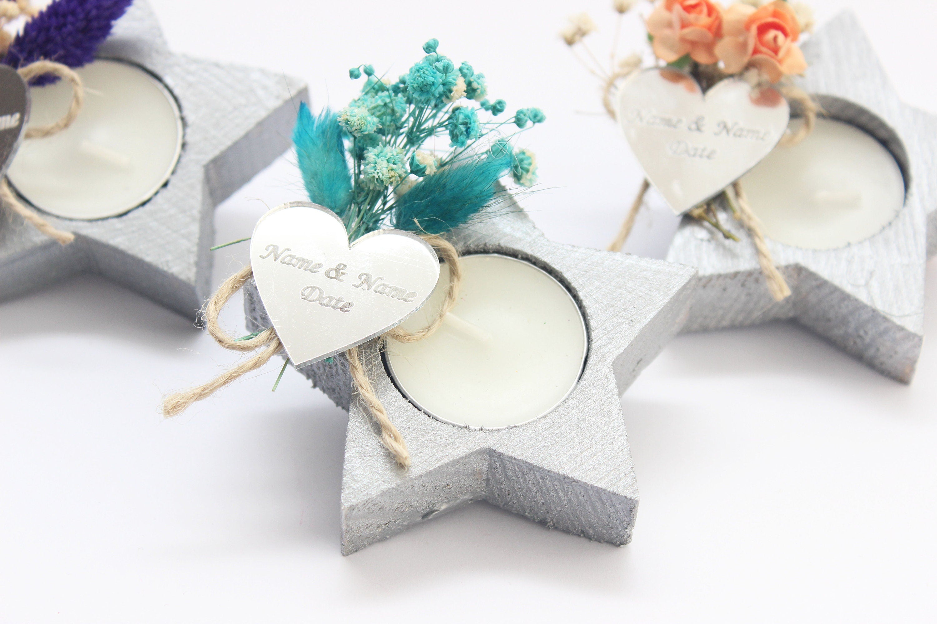 Rustic Wedding Favor,Bridal Baby Shower Favors ,Personalized Wedding Favors for Guests , Wooden Tealight Candle,Custom Wedding Favors Gift