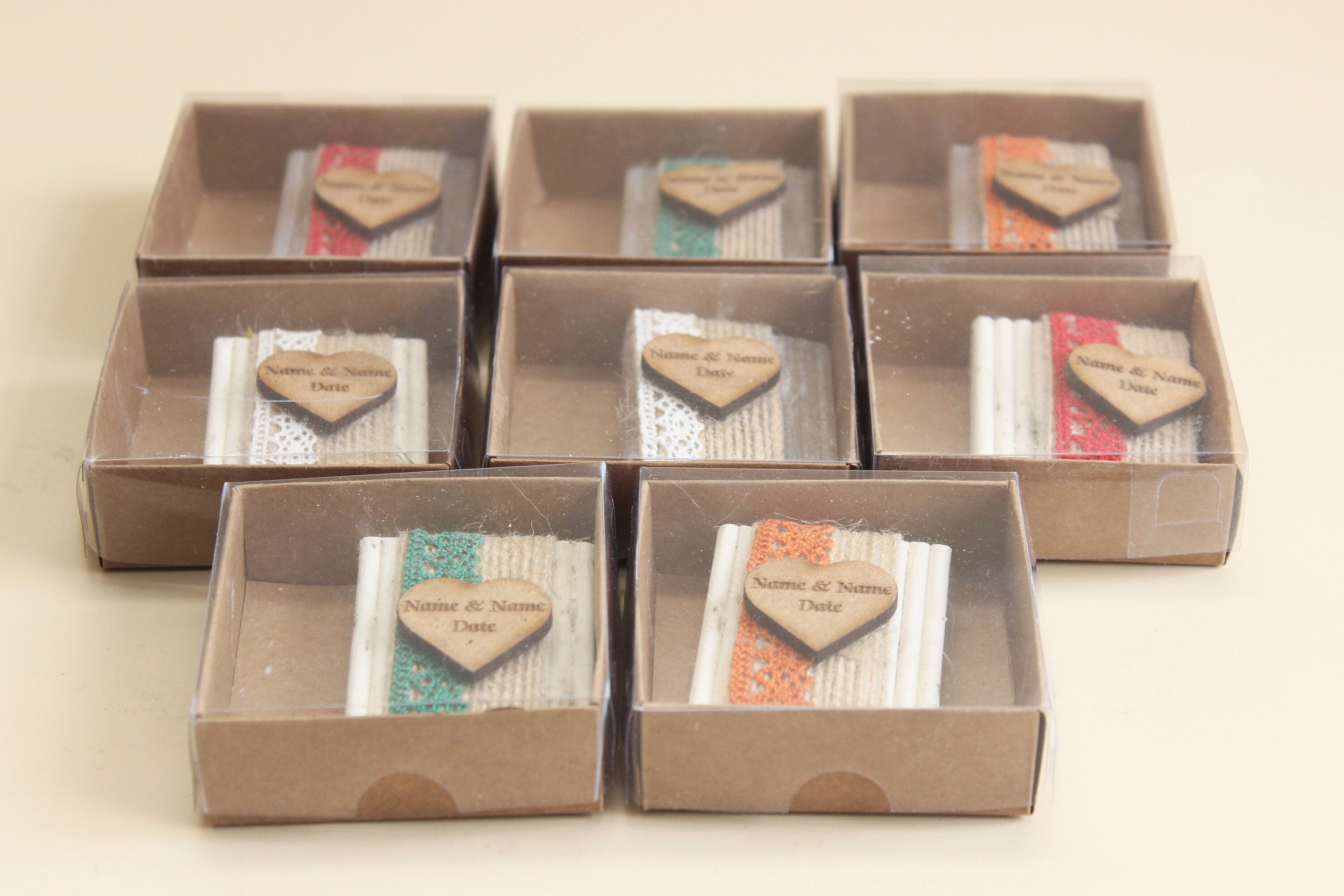 Natural Rectangular Scented Soap Favors for Guests Personalized Bulk Souvenirs