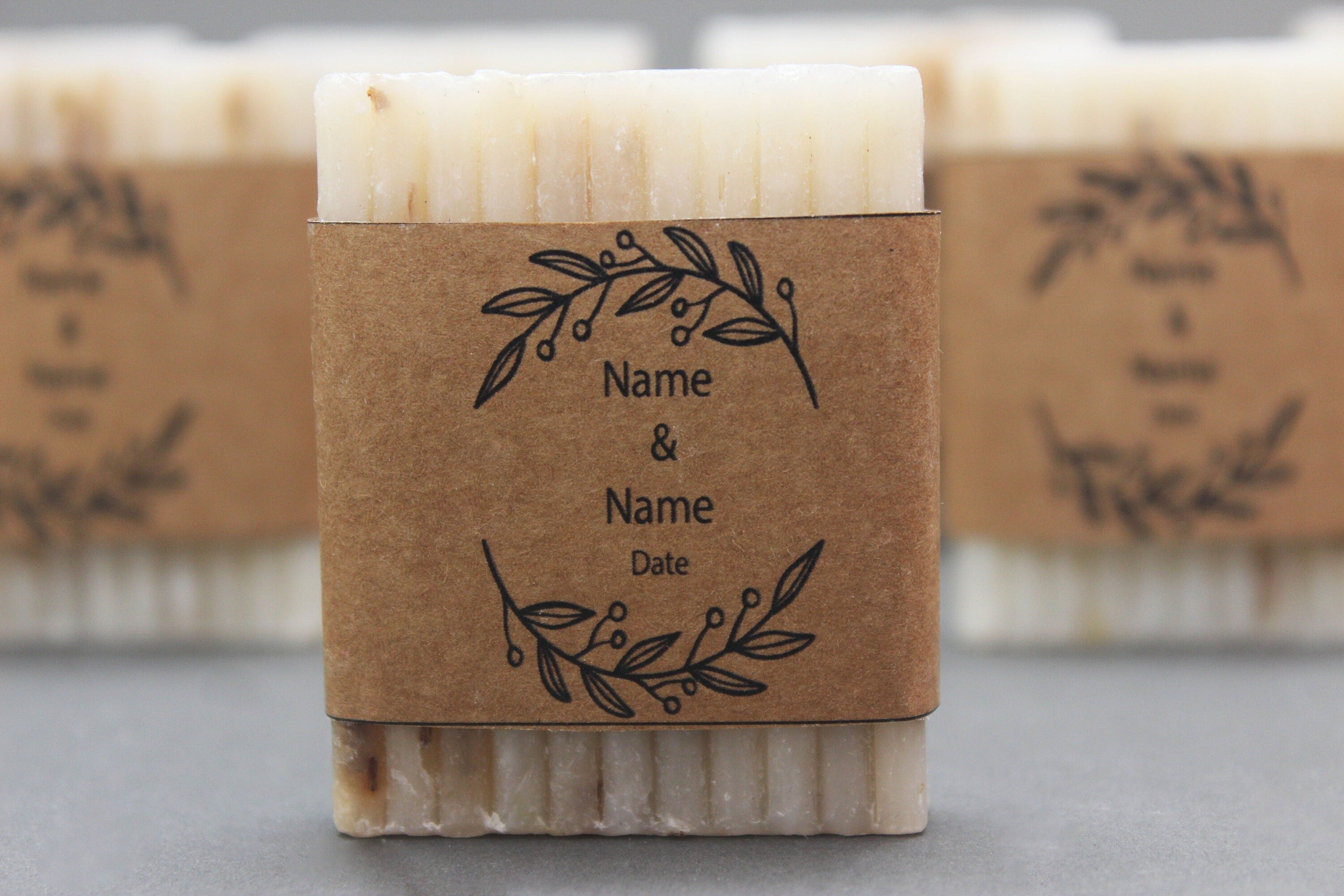 Rectangular Scented Soap Favors for Guests Personalized Craft Bulk Souvenirs